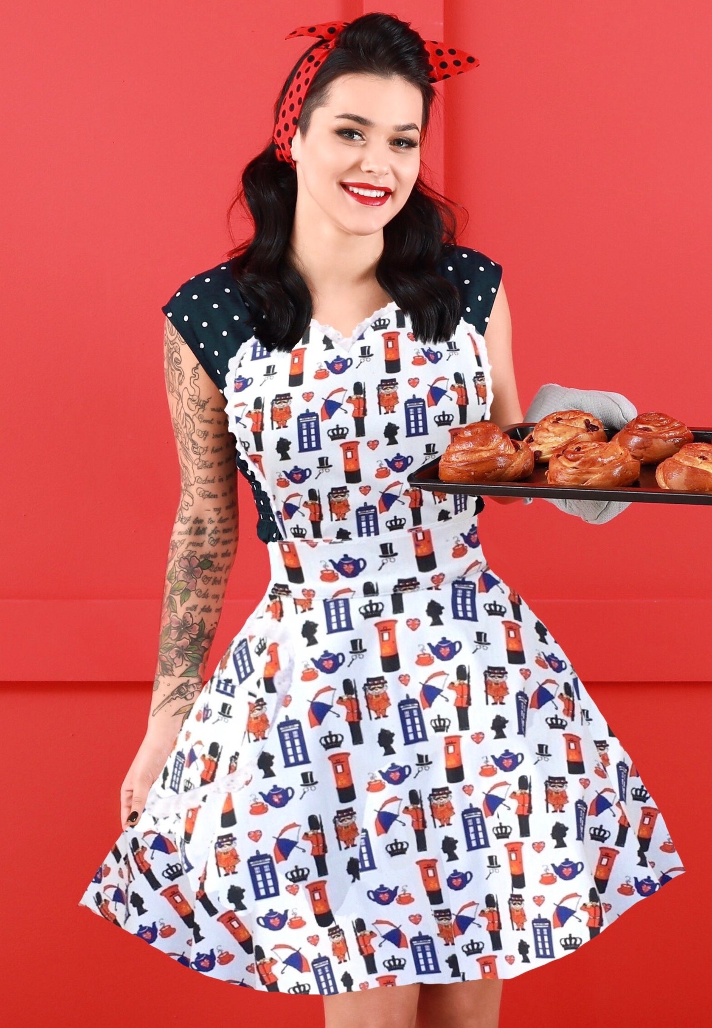 A Very British Baker Womens Sweetheart Apron