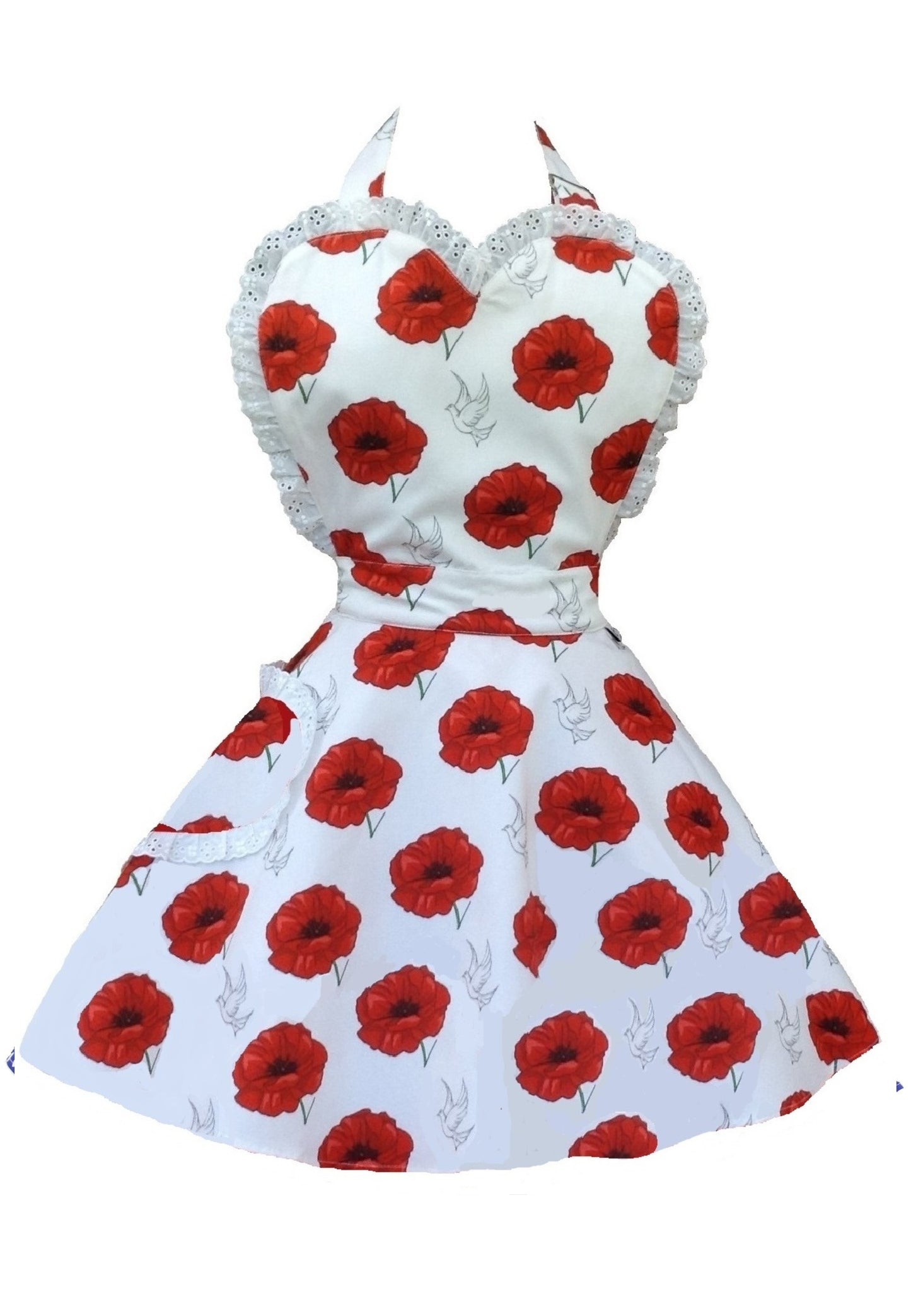 Poppy and the Dove Women's Apron