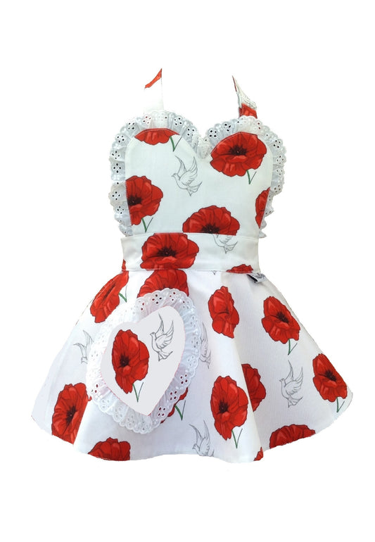 Poppy and the Dove Children's Apron