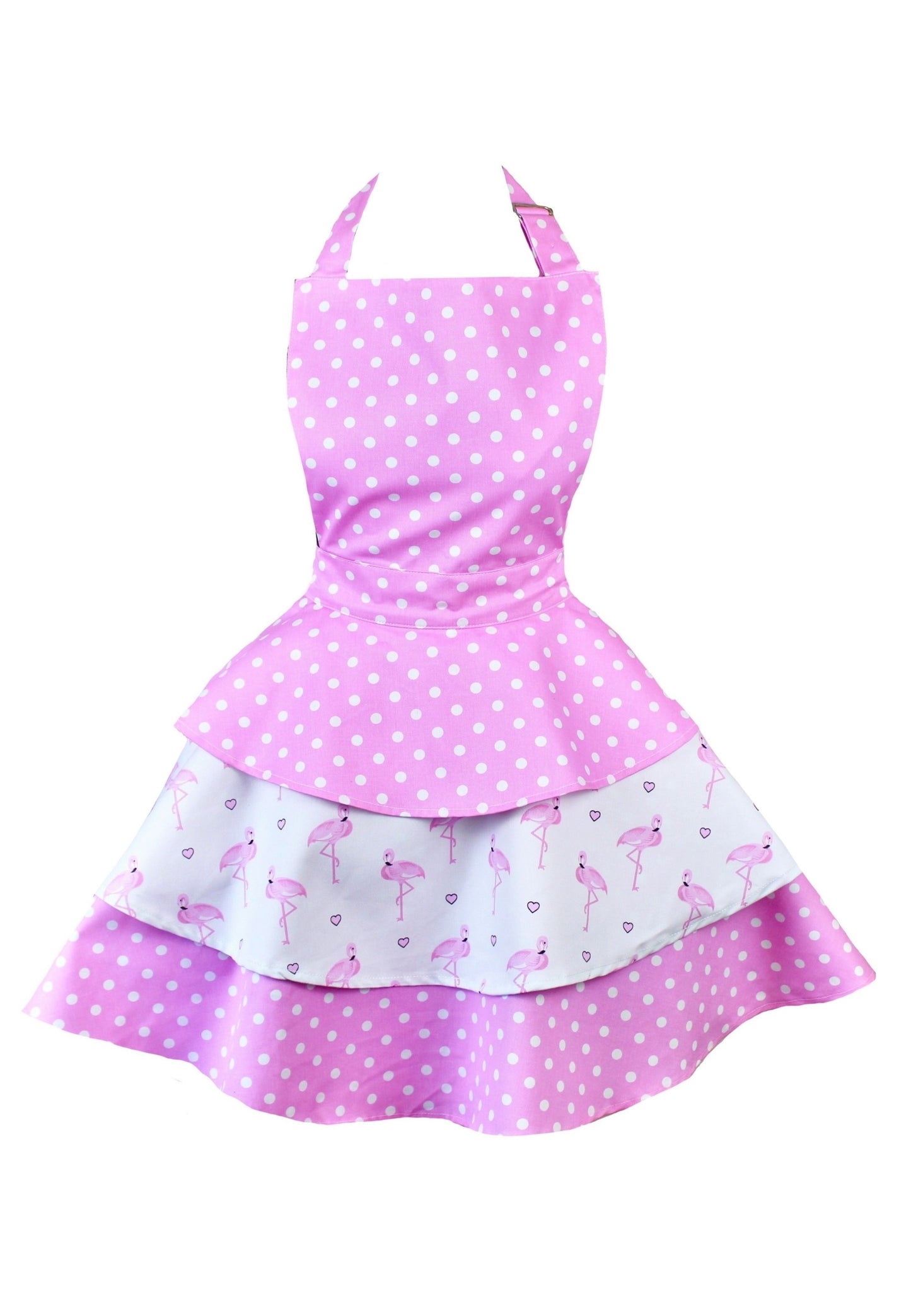 Pretty Flamingo Womens Rara Apron