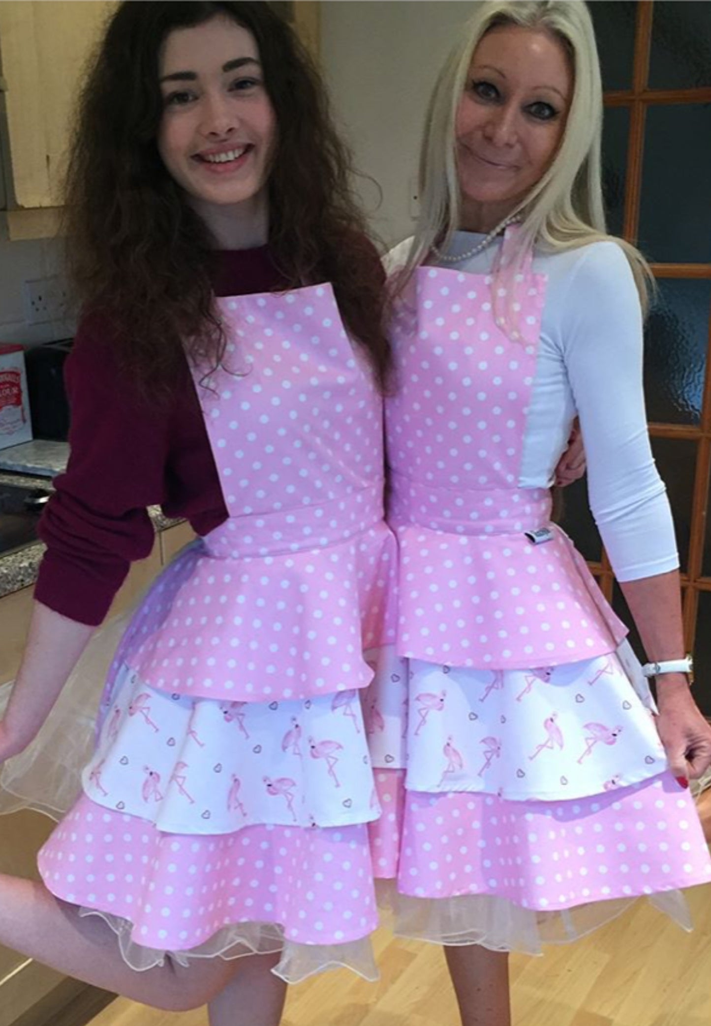 Pretty Flamingo Womens Rara Apron