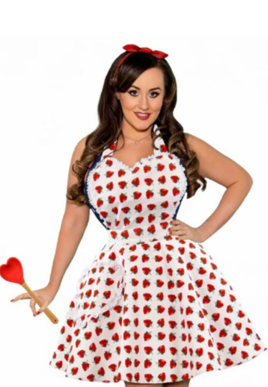 So Berry Sweet Womens Sweetheart Apron