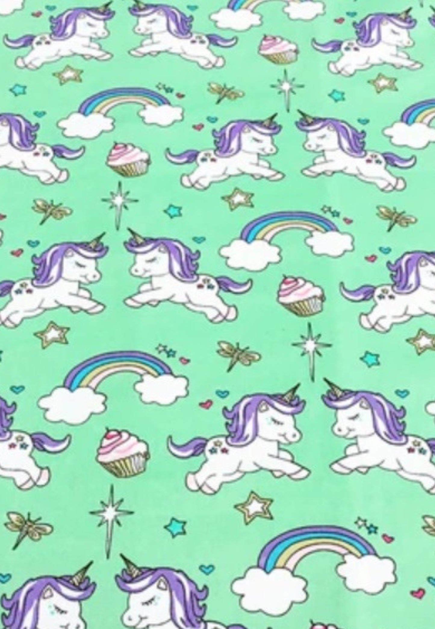 Reduced Sale. Cupcake Heaven Women's 2 Layer Unicorn Apron. 40% off as Slight Imperfect.