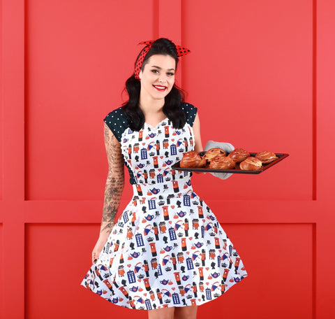 A Very British Baker Womens Sweetheart Apron