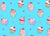 Cupcakes print. Copyright The SundayGirl Company