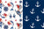 mermaids and ditsy anchor print. Copyright The SundayGirl Company