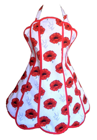 January Sample Sale. Poppies Womens Panel Apron